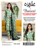 Bareeze-3piece suit - Ayeais_collection